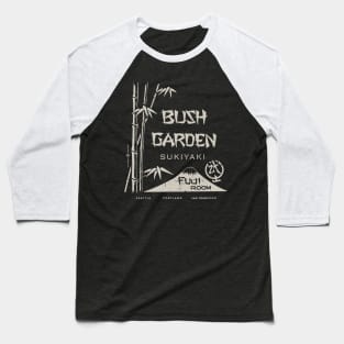 Vintage Retro Bush Garden Japanese Restaurant Seattle Baseball T-Shirt